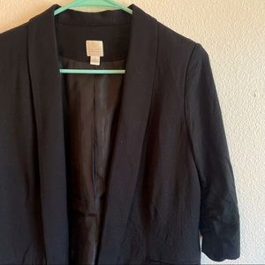 LC 3/4 sleeve open blazer